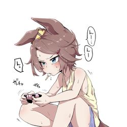 This is a pixiv picture whose title is ムービー中にいきなりQTE入るタイシン.