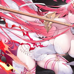 This is a pixiv picture whose title is 神光.