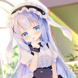 This is a pixiv picture whose title is あんまり見られると恥ずかしいです….