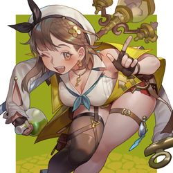 This is a pixiv picture whose title is Ryza.