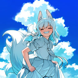 This is a pixiv picture whose title is 설화.