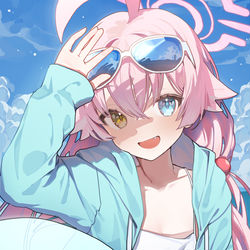 This is a pixiv picture whose title is ホシノ.