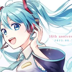 This is a pixiv picture whose title is 16th.