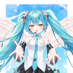 This is a pixiv picture whose title is 愛の詩と呼ぶ奇跡.