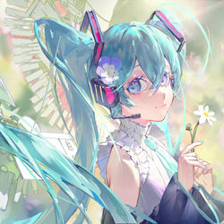 This is a pixiv picture whose title is FLOS.