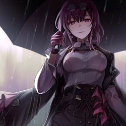 This is a pixiv picture whose title is rain.