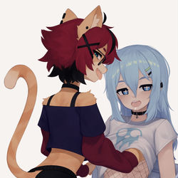 This is a pixiv picture whose title is Roommate behavior.
