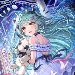 This is a pixiv picture whose title is 扉を開けた君の未来が笑顔と幸せで溢れますように。.