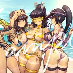 This is a pixiv picture whose title is RUDEN's Lazy Girl x3.