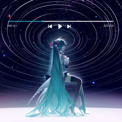 This is a pixiv picture whose title is 初音ミク16th/2.