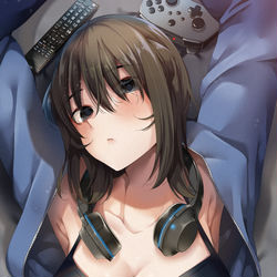 This is a pixiv picture whose title is 「それじゃあ…次は何する…？」.