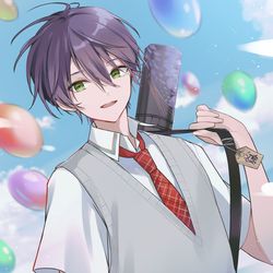 This is a pixiv picture whose title is 剣持刀也.