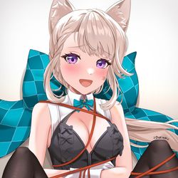 This is a pixiv picture whose title is 失敗したトリック.