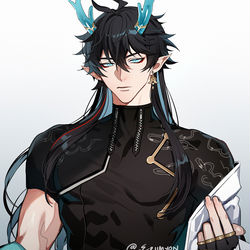 This is a pixiv picture whose title is Danheng.