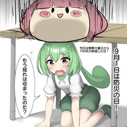 This is a pixiv picture whose title is 9/1は防災の日！.
