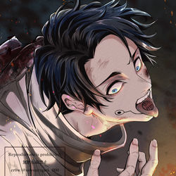 This is a pixiv picture whose title is 『     』.