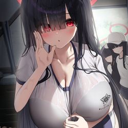 This is a pixiv picture whose title is 先生、私の体重は必ず秘密にしてください…！.