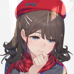 This is a pixiv picture whose title is 恥ずかしがる女の子が好き #1.