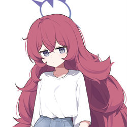 This is a pixiv picture whose title is Iroha.