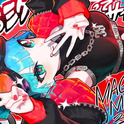 This is a pixiv picture whose title is 初音ミクってサイコーだ.