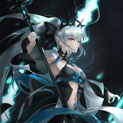 This is a pixiv picture whose title is Morgan.