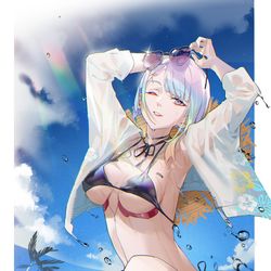 This is a pixiv picture whose title is summer.