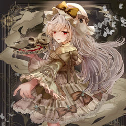 This is a pixiv picture whose title is ゴシック×パジャマ魔女(全身版).
