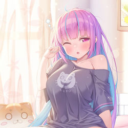 This is a pixiv picture whose title is 起きた.