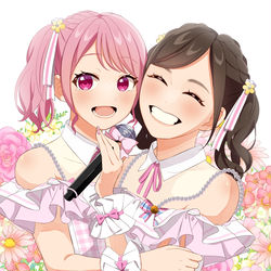 This is a pixiv picture whose title is 丸山彩（Cv.前島亜美）.