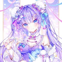 This is a pixiv picture whose title is 夢かわチャイナ🌈.