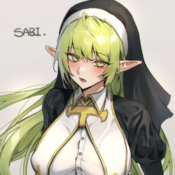 This is a pixiv picture whose title is elsword nun rena.