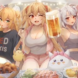 This is a pixiv picture whose title is Prost！.