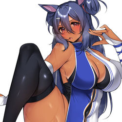This is a pixiv picture whose title is チャイナドレスなヒシアマゾン.