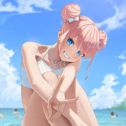 This is a pixiv picture whose title is いい感じで撮れそー？.