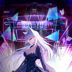 This is a pixiv picture whose title is 最終決戦.