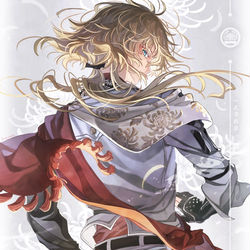 This is a pixiv picture whose title is 白糸菊.