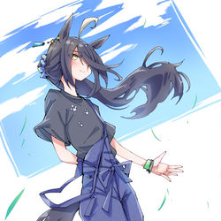 This is a pixiv picture whose title is カフェ.