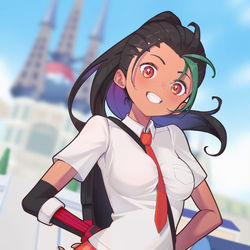 This is a pixiv picture whose title is ネモ.