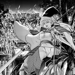 This is a pixiv picture whose title is 甲冑ふんどしシリーズ３.
