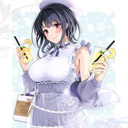 This is a pixiv picture whose title is 高雄さんと夏デート.
