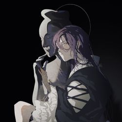 This is a pixiv picture whose title is 白き蓮の魔女.