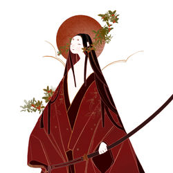 This is a pixiv picture whose title is 飛花落葉.