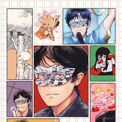 This is a pixiv picture whose title is 匿ラ/オモlog④.