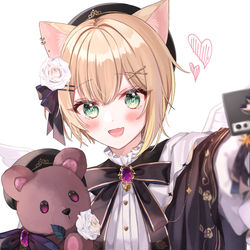 This is a pixiv picture whose title is ロロと自撮り①.