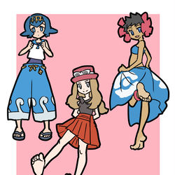 This is a pixiv picture whose title is ポケモン落書きまとめ.