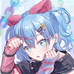This is a pixiv picture whose title is にゃんダショミクさん🐾.