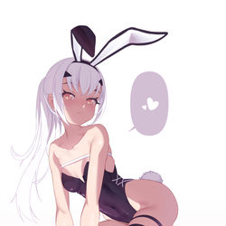 This is a pixiv picture whose title is 兔女郎.
