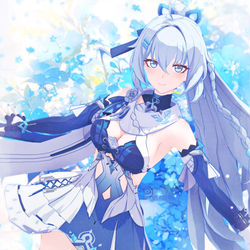 This is a pixiv picture whose title is 【崩壊3rd MMD】時雨綺羅さん その２.