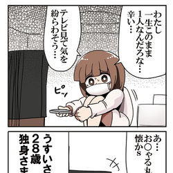 This is a pixiv picture whose title is アニメを見る崩壊ちゃん.