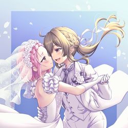 This is a pixiv picture whose title is 💍.